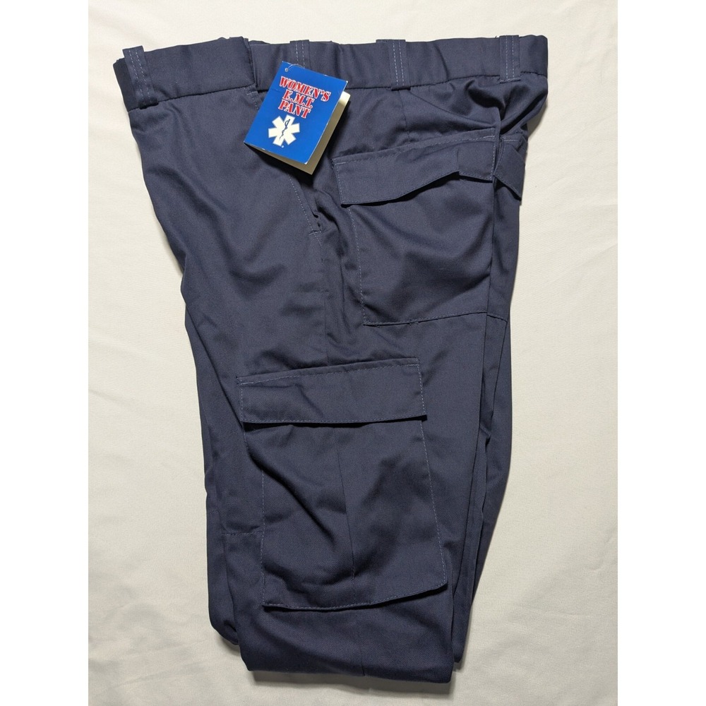 ROTHCO Women Size 14 Navy Blue Cotton Poly E.M.T. Pants NEW - Picture 3 of 16